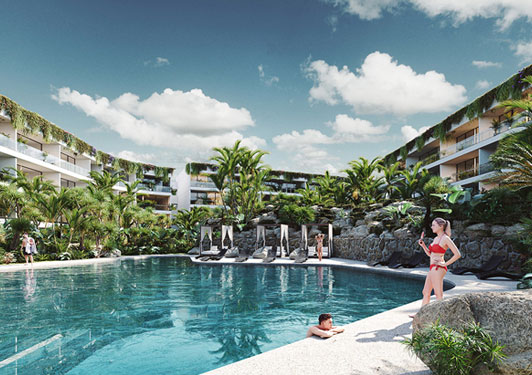 The Leaf Condos Playacar